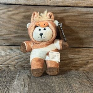 Starbucks Bearista in a horse costume for Chinese New Year, Year of the Horse